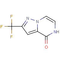 877402-82-9 2-(trifluoromethyl)-5H-pyrazolo[1,5-a]pyrazin-4-one chemical structure