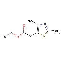 405921-41-7 ethyl 2-(2,4-dimethyl-1,3-thiazol-5-yl)acetate chemical structure