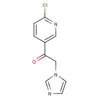 1350522-35-8 1-(6-chloropyridin-3-yl)-2-imidazol-1-ylethanone chemical structure