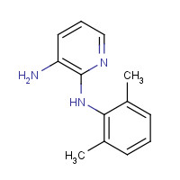 70358-45-1 2-N-(2,6-dimethylphenyl)pyridine-2,3-diamine chemical structure
