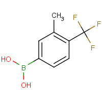 864759-67-1 [3-methyl-4-(trifluoromethyl)phenyl]boronic acid chemical structure