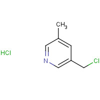 1007089-84-0 3-(chloromethyl)-5-methylpyridine;hydrochloride chemical structure