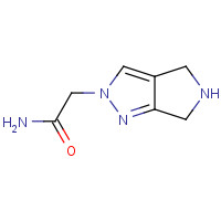 1270029-92-9 2-(5,6-dihydro-4H-pyrrolo[3,4-c]pyrazol-2-yl)acetamide chemical structure