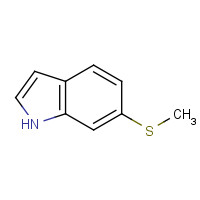 202584-22-3 6-methylsulfanyl-1H-indole chemical structure