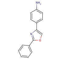 1200404-25-6 4-(2-phenyl-1,3-oxazol-4-yl)aniline chemical structure