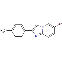 858516-70-8 6-bromo-2-(4-methylphenyl)imidazo[1,2-a]pyridine chemical structure
