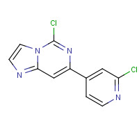 861417-55-2 5-chloro-7-(2-chloropyridin-4-yl)imidazo[1,2-c]pyrimidine chemical structure