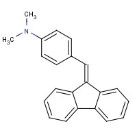 2871-86-5 4-(fluoren-9-ylidenemethyl)-N,N-dimethylaniline chemical structure