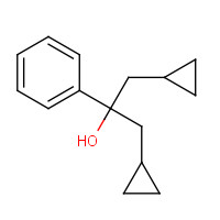 92654-59-6 1,3-dicyclopropyl-2-phenylpropan-2-ol chemical structure