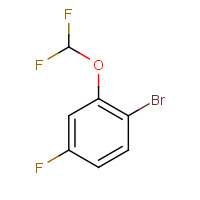 954235-83-7 1-bromo-2-(difluoromethoxy)-4-fluorobenzene chemical structure