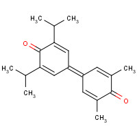 134781-54-7 2,6-dimethyl-4-[4-oxo-3,5-di(propan-2-yl)cyclohexa-2,5-dien-1-ylidene]cyclohexa-2,5-dien-1-one chemical structure