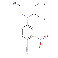 821776-56-1 4-[butan-2-yl(propyl)amino]-2-nitrobenzonitrile chemical structure