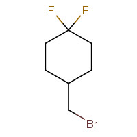 858121-94-5 4-(bromomethyl)-1,1-difluorocyclohexane chemical structure
