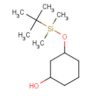1028748-71-1 3-[tert-butyl(dimethyl)silyl]oxycyclohexan-1-ol chemical structure
