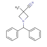133891-88-0 1-benzhydryl-3-methylazetidine-3-carbonitrile chemical structure