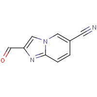 881841-28-7 2-formylimidazo[1,2-a]pyridine-6-carbonitrile chemical structure