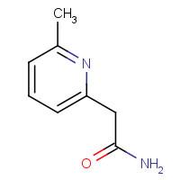 51444-35-0 2-(6-methylpyridin-2-yl)acetamide chemical structure