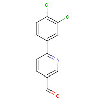 898796-05-9 6-(3,4-dichlorophenyl)pyridine-3-carbaldehyde chemical structure