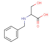 106910-76-3 2-(benzylamino)-3-hydroxypropanoic acid chemical structure