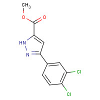 192702-24-2 methyl 3-(3,4-dichlorophenyl)-1H-pyrazole-5-carboxylate chemical structure