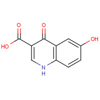 83475-08-5 6-hydroxy-4-oxo-1H-quinoline-3-carboxylic acid chemical structure