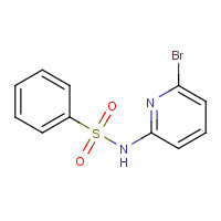 1155570-12-9 N-(6-bromopyridin-2-yl)benzenesulfonamide chemical structure