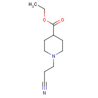 477787-73-8 ethyl 1-(2-cyanoethyl)piperidine-4-carboxylate chemical structure