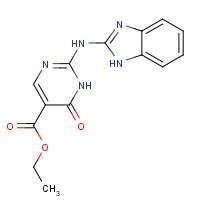 195251-35-5 ethyl 2-(1H-benzimidazol-2-ylamino)-6-oxo-1H-pyrimidine-5-carboxylate chemical structure