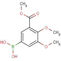1352647-99-4 (3,4-dimethoxy-5-methoxycarbonylphenyl)boronic acid chemical structure