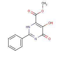 62222-36-0 methyl 5-hydroxy-4-oxo-2-phenyl-1H-pyrimidine-6-carboxylate chemical structure