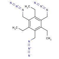 190779-62-5 1,3,5-tris(azidomethyl)-2,4,6-triethylbenzene chemical structure
