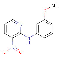 14251-82-2 N-(3-methoxyphenyl)-3-nitropyridin-2-amine chemical structure