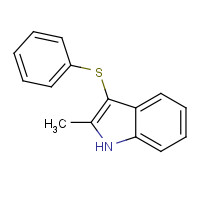 56366-45-1 2-methyl-3-phenylsulfanyl-1H-indole chemical structure