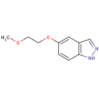 478830-82-9 5-(2-methoxyethoxy)-1H-indazole chemical structure