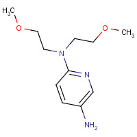 1017221-38-3 2-N,2-N-bis(2-methoxyethyl)pyridine-2,5-diamine chemical structure