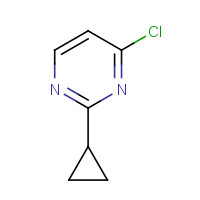 1044771-74-5 4-chloro-2-cyclopropylpyrimidine chemical structure