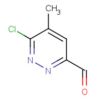 1198016-64-6 6-chloro-5-methylpyridazine-3-carbaldehyde chemical structure