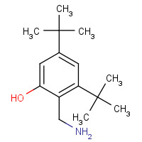 84210-35-5 2-(aminomethyl)-3,5-ditert-butylphenol chemical structure