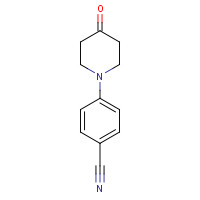 79421-46-8 4-(4-oxopiperidin-1-yl)benzonitrile chemical structure