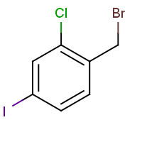 135049-84-2 1-(bromomethyl)-2-chloro-4-iodobenzene chemical structure