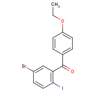 864070-16-6 (5-bromo-2-iodophenyl)-(4-ethoxyphenyl)methanone chemical structure