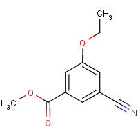 453565-86-1 methyl 3-cyano-5-ethoxybenzoate chemical structure