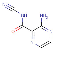 30478-34-3 3-amino-N-cyanopyrazine-2-carboxamide chemical structure
