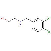 40172-06-3 2-[(3,4-dichlorophenyl)methylamino]ethanol chemical structure