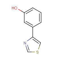 35582-21-9 3-(1,3-thiazol-4-yl)phenol chemical structure