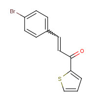 42292-00-2 3-(4-bromophenyl)-1-thiophen-2-ylprop-2-en-1-one chemical structure