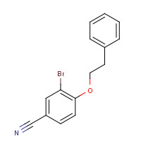 938247-12-2 3-bromo-4-(2-phenylethoxy)benzonitrile chemical structure