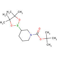 1312713-37-3 tert-butyl 3-(4,4,5,5-tetramethyl-1,3,2-dioxaborolan-2-yl)piperidine-1-carboxylate chemical structure