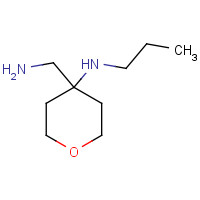 1250179-26-0 4-(aminomethyl)-N-propyloxan-4-amine chemical structure