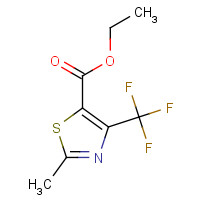 117724-62-6 ethyl 2-methyl-4-(trifluoromethyl)-1,3-thiazole-5-carboxylate chemical structure